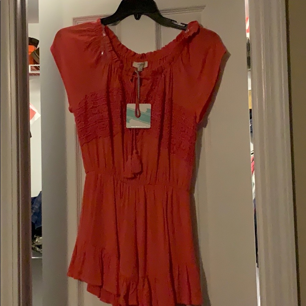 Pink Romper NWT